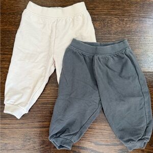 ZARA joggers 6-9 months, 2 pairs
